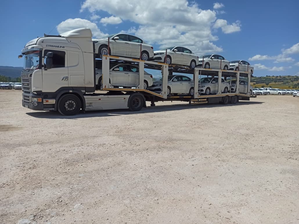 Araç taşıma filosu görseli