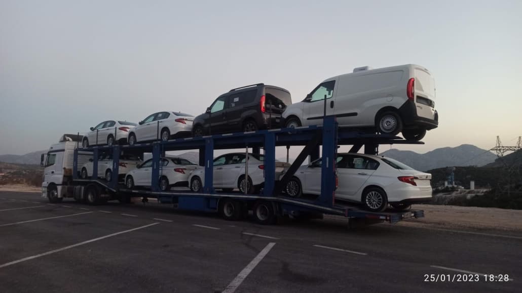 Araç taşıma filosu görseli