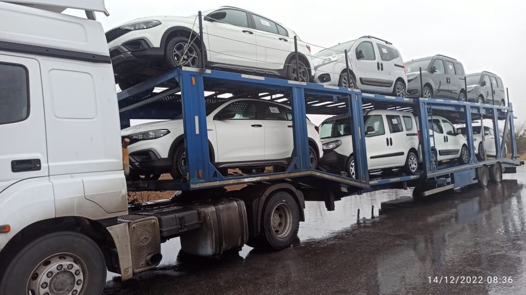 Araç taşıma filosu görseli