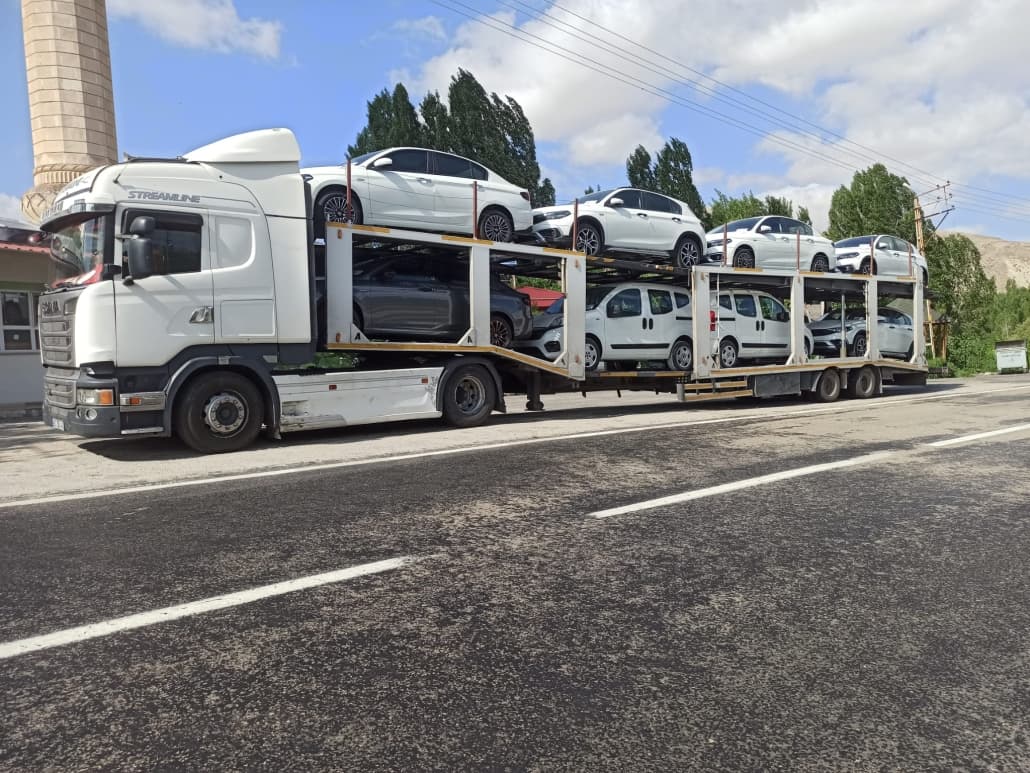 Araç taşıma filosu görseli