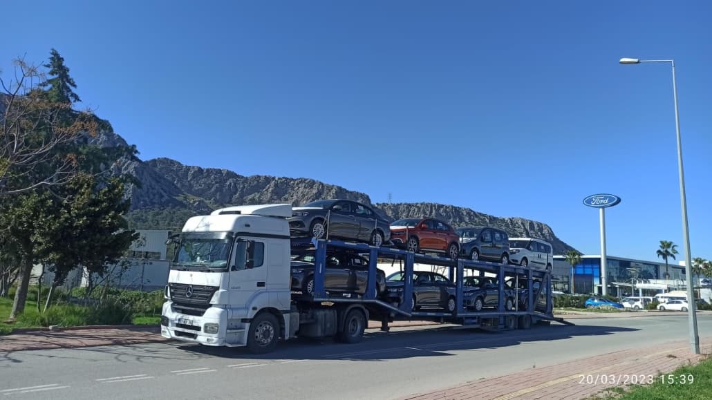 Araç taşıma filosu görseli