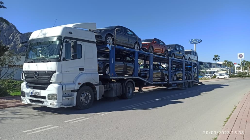 Araç taşıma filosu görseli