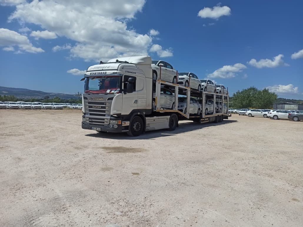 Araç taşıma filosu görseli