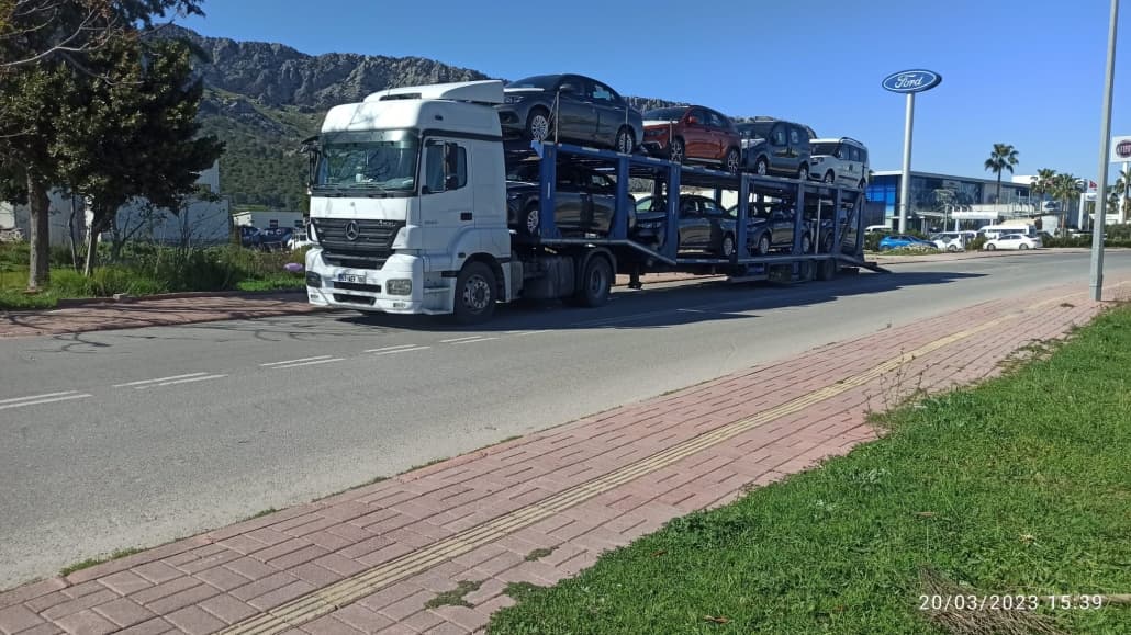 Araç taşıma filosu görseli